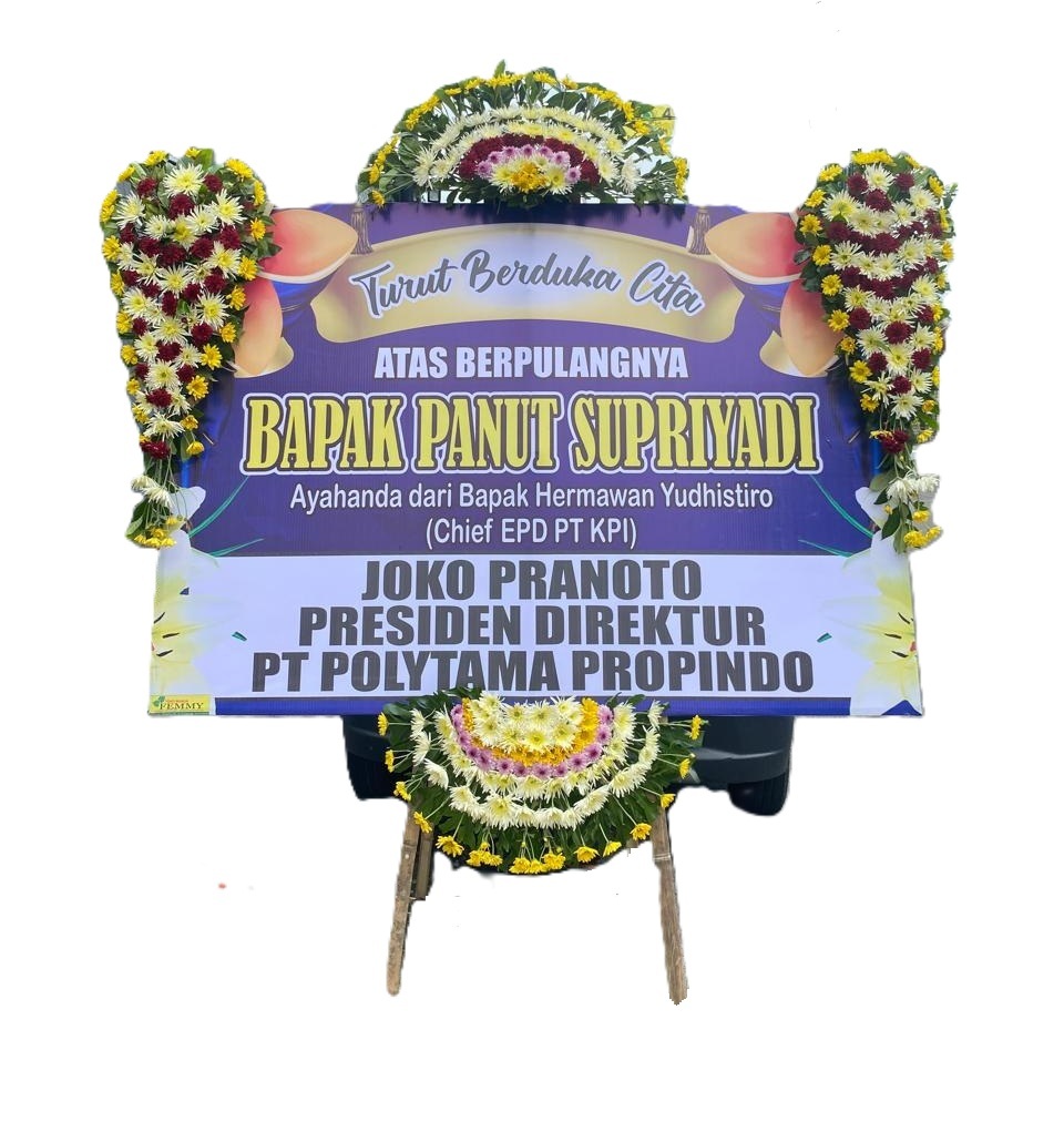 Bunga Papan, Papan Bunga Duka Cita